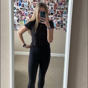 american eagle floral tee